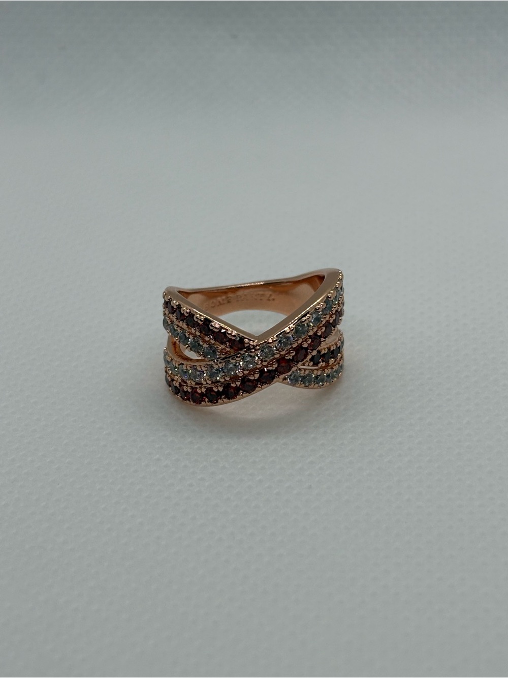 Garnet & Diamond Cubic Zirconia
